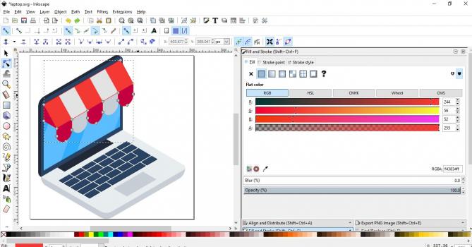 caracteristicas de inkscape